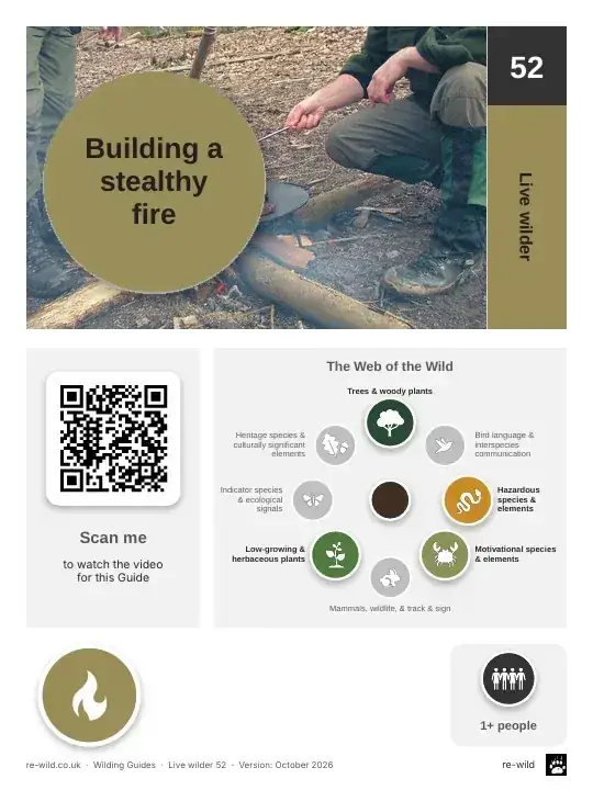 Front of the Building a stealthy fire activity guide
