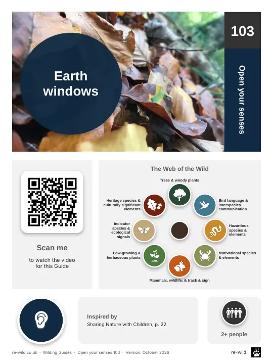 Front of the Earth windows activity guide