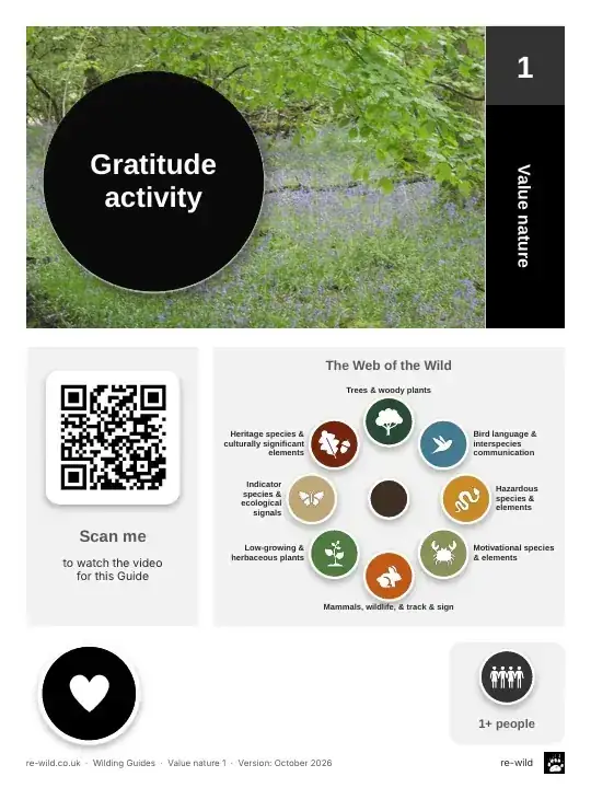 Front of the Gratitude activity activity guide