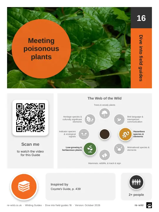 Front of the Meeting poisonous plants activity guide