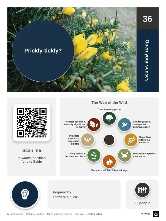 Front of the Prickly-tickly? activity guide