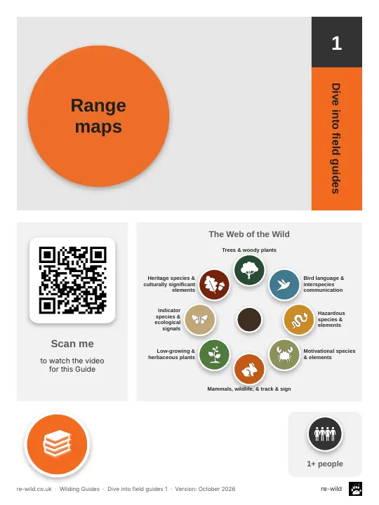 Front of the Range maps activity guide