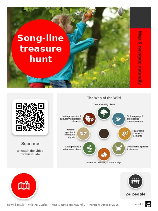 Front of the Song-line treasure hunt activity guide